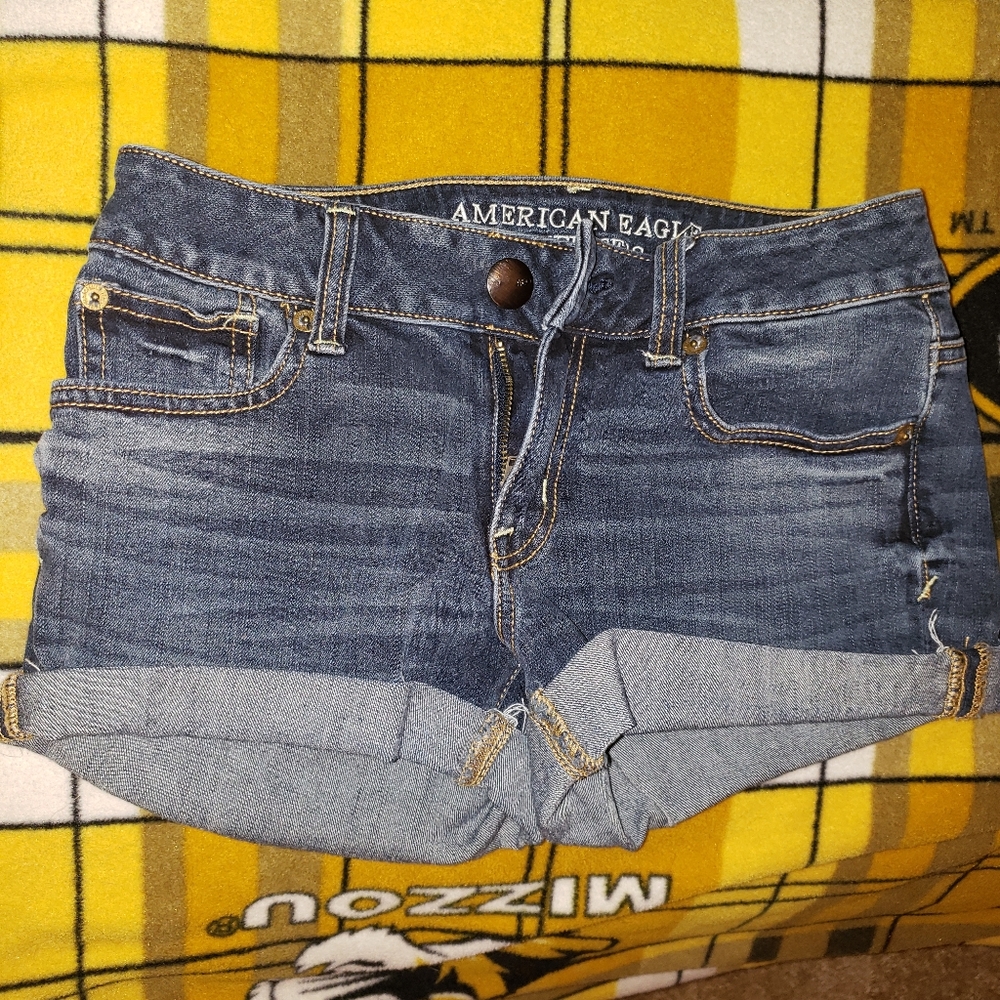 American Eagle jean shorts
